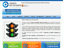 Tablet Screenshot of ec-unidosdovolante.com